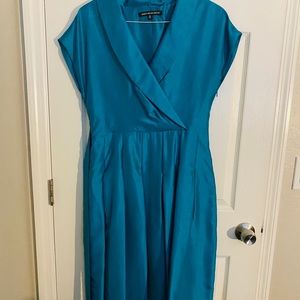 A beautiful turquoise Jones wear dress size 12.